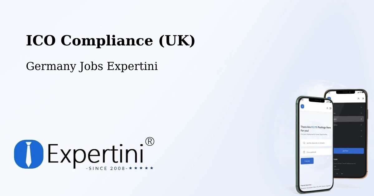 UK Data Protection & ICO Compliance – Blankenburg - Germany Jobs Expertini