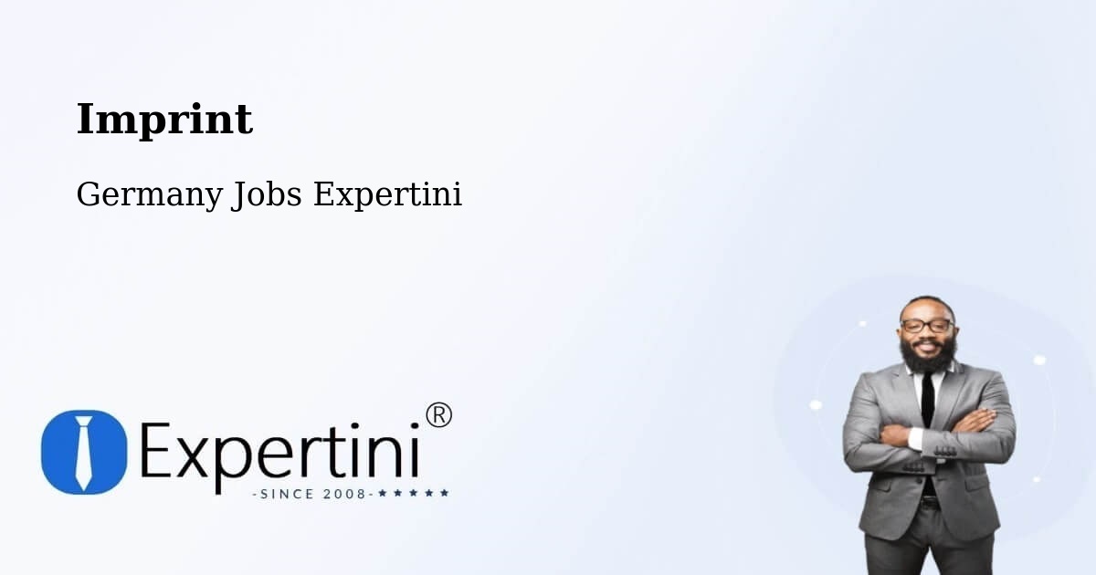 Imprint – Blankenburg - Germany Jobs Expertini
