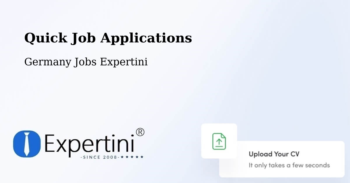 Quick Apply Feature – Blankenburg - Germany Jobs Expertini